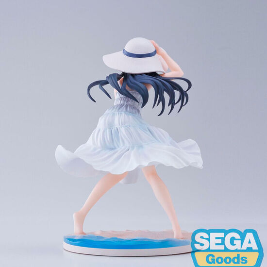 FIGURA MAI SAKURAJIMA SUMMER DRESS LUMINASTA RASCAL DOES NOT DREAM OF BUNNY GIRL SENPAI 17CM image 2