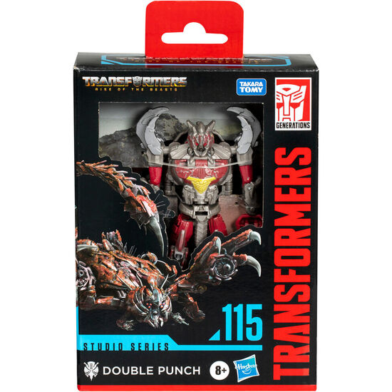 FIGURA DOUBLE PUNCH STUDIO SERIES EL DESPERTAR DE LAS BESTIAS TRANSFORMERS image 0