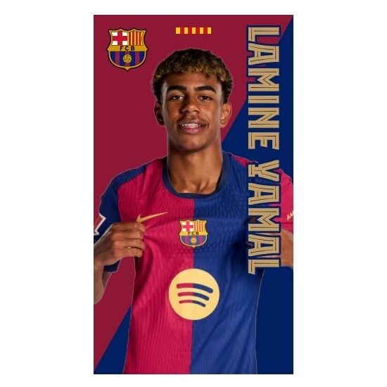 TOALLA LAMINE YAMAL FC BARCELONA MICROFIBRA image 0