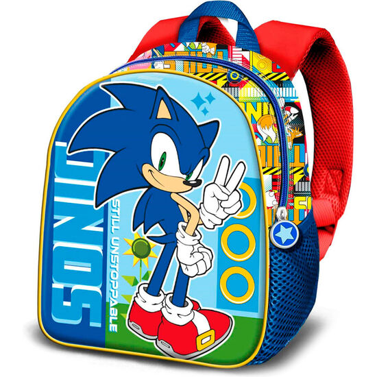 MOCHILA 3D SONIC THE HEDGEHOG 31CM image 0