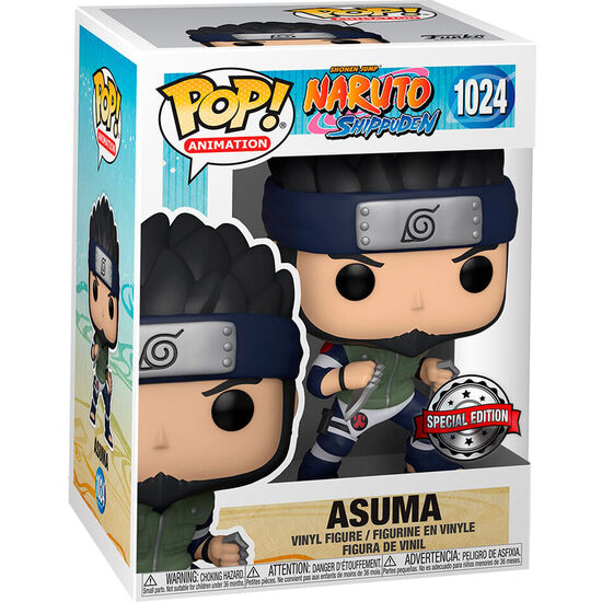 FIGURA POP NARUTO SHIPPUDEN ASUMA EXCLUSIVE image 1