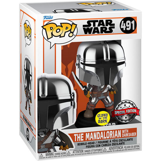 FIGURA POP STAR WARS THE MANDALORIAN EXCLUSIVE image 0