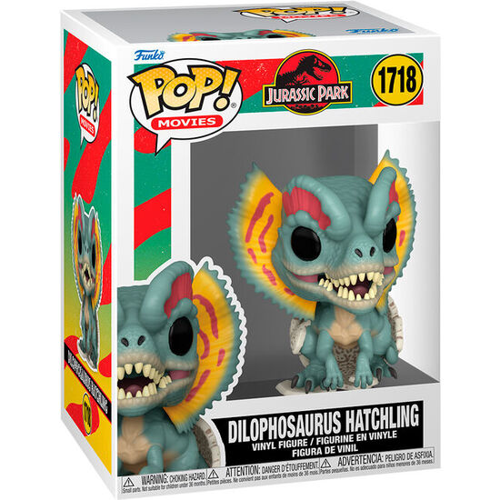 FIGURA POP JURASSIC PARK DILOPHOSAURUS HATCHLING image 0