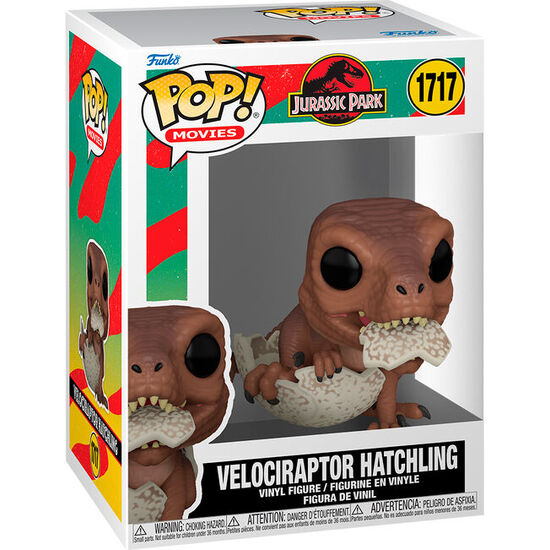 FIGURA POP JURASSIC PARK VELOCIRAPTOR HATCHLING image 0