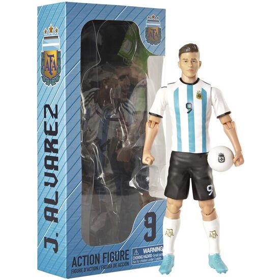 FIGURA ACTION JULIAN ALVAREZ ARGENTINA 20CM image 0