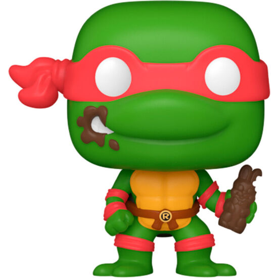 FIGURA POCKET POP TORTUGAS NINJA RAPHAEL CONEJO DE PASCUA image 0