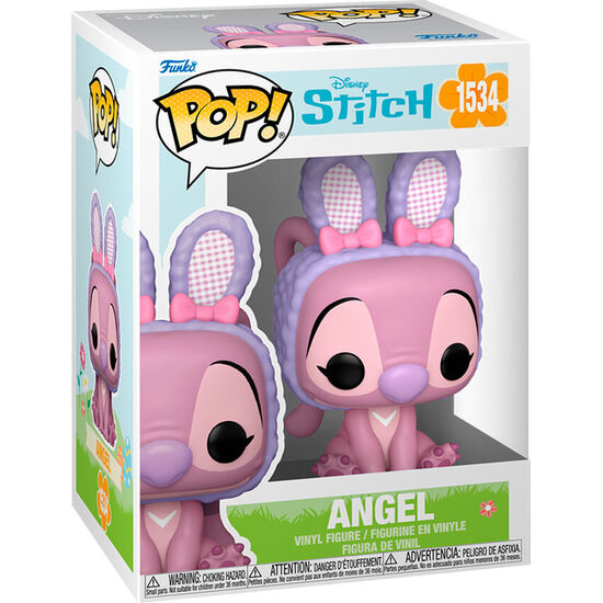 FIGURA POP DISNEY STITCH ANGEL CONEJO DE PASCUA image 0