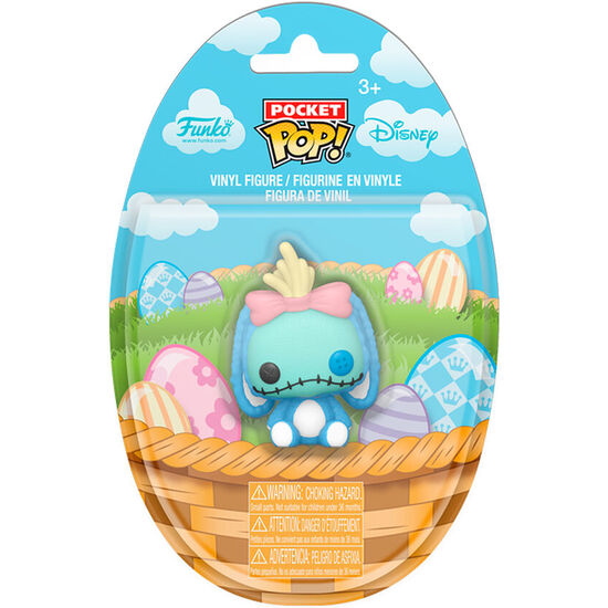 FIGURA POCKET POP DISNEY STITCH SCRUMP CONEJO DE PASCUA image 1