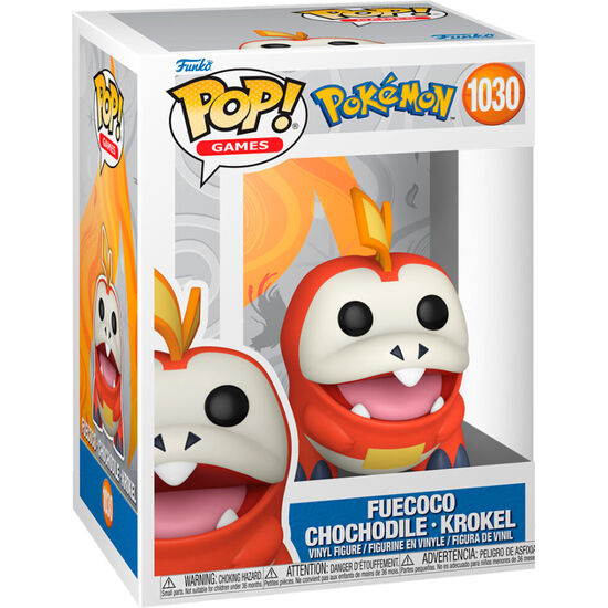 FIGURA POP POKEMON FUECOCO CHOCHODILE KROKEL image 1