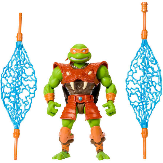 FIGURA MICHELANGELO TURTLES OF GRAYSKULL MASTERS OF THE UNIVERSE 14CM image 0