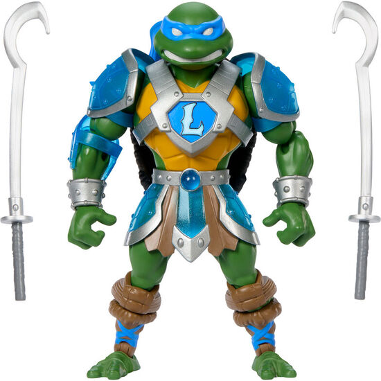 FIGURA LEONARDO TURTLES OF GRAYSKULL MASTERS OF THE UNIVERSE 14CM image 0