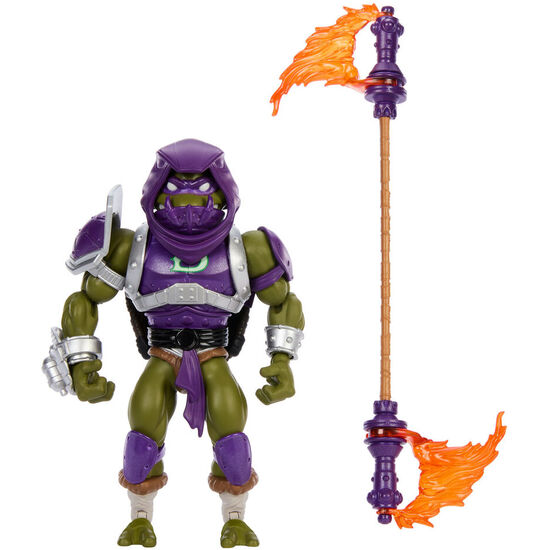 FIGURA DONATELLO TURTLES OF GRAYSKULL MASTERS OF THE UNIVERSE 14CM image 0