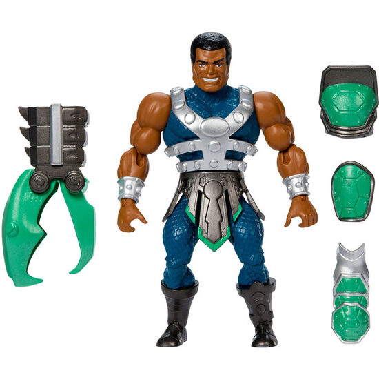 FIGURA CLAMP CHAMP TURTLES OF GRAYSKULL MASTERS OF THE UNIVERSE 14CM image 0