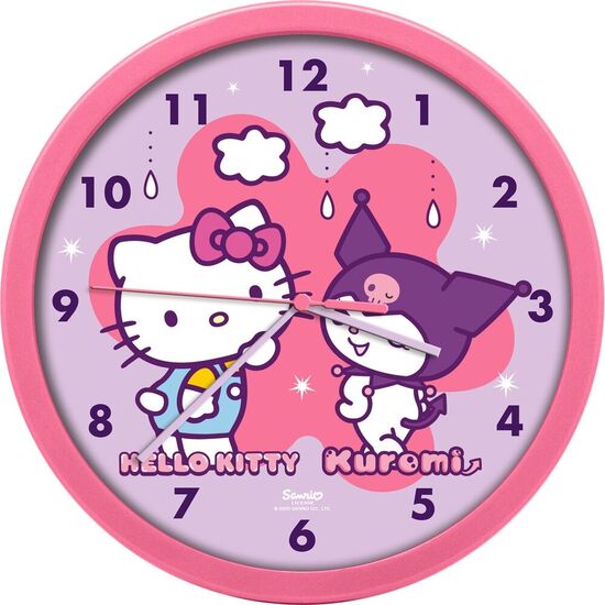 RELOJ PARED HELLO KITTY AND FRIENDS image 0