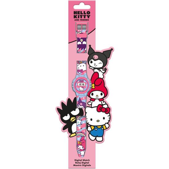 RELOJ DIGITAL HELLO KITTY AND FRIENDS image 0