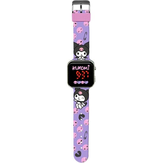 RELOJ LED KUROMI HELLO KITTY image 0