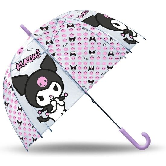 PARAGUAS MANUAL KUROMI HELLO KITTY 46CM image 0