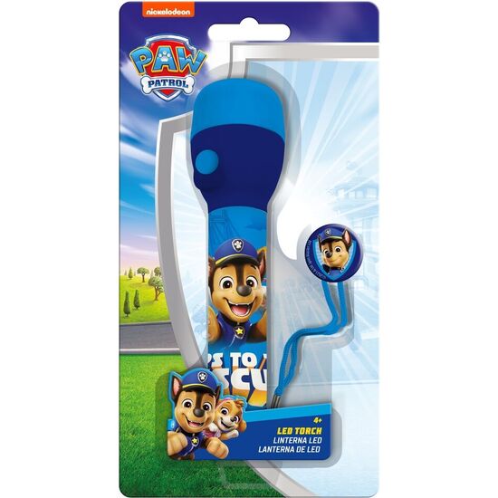 LINTERNA LED PATRULLA CANINA PAW PATROL image 0