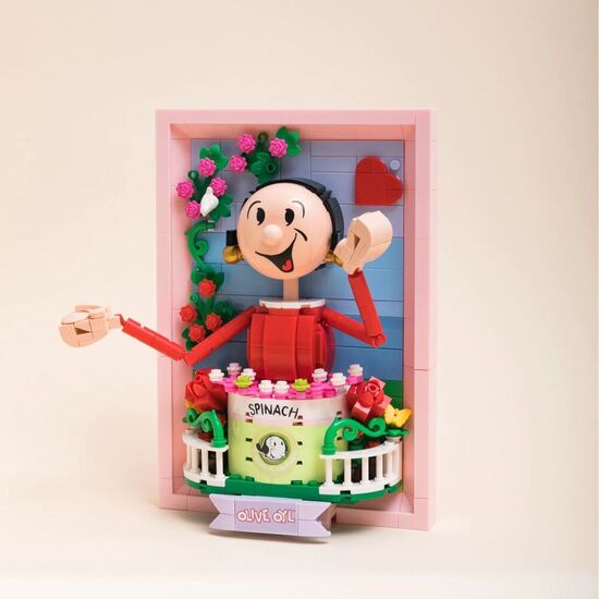 KIT CONSTRUCCION OLIVIA POPEYE 348PZS image 1