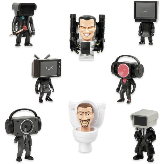 FIGURA SORPRESA SKIBIDI TOILET 15CM SURTIDO image 1