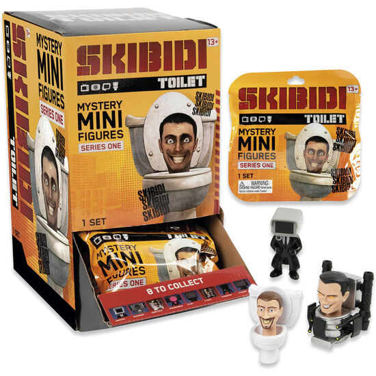 BOLSA SORPRESA FIGURA SKIBIDI TOILET SURTIDO image 0