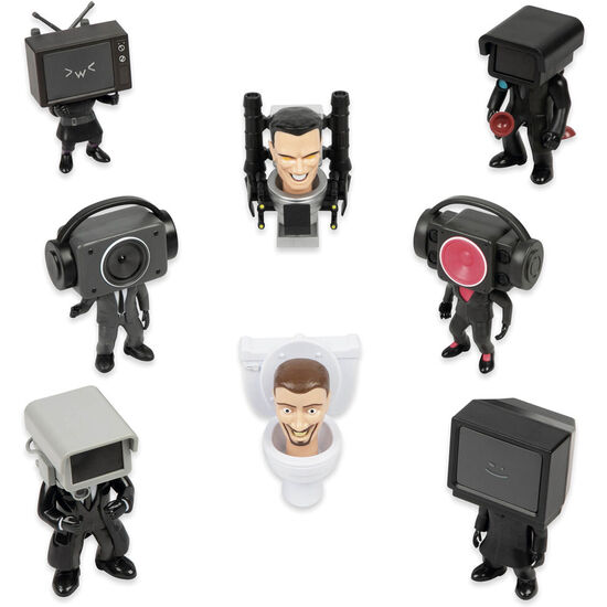BOLSA SORPRESA FIGURA SKIBIDI TOILET SURTIDO image 1