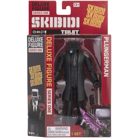 FIGURA CAMERAMAN DELUXE SKIBIDI TOILET 16CM SURTIDO image 1