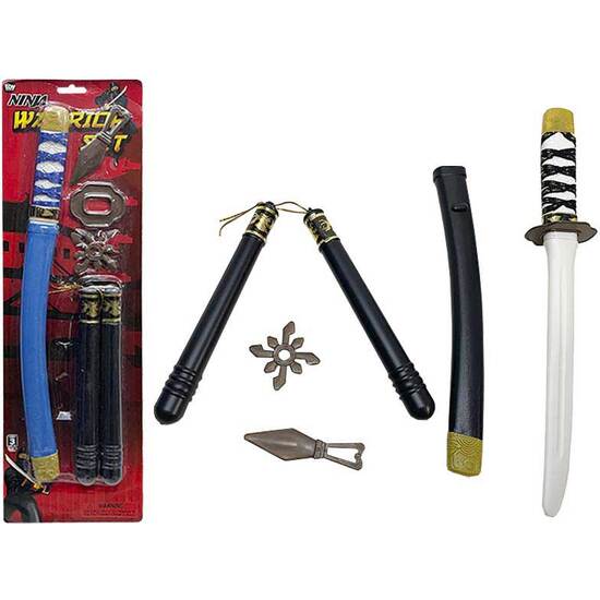 ESPADA NINJA C/NUNCHACOS Y ACCESS. image 0