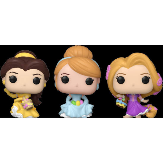 BLISTER 3 FIGURAS POCKET POP DISNEY PRINCESAS PASCUA image 0