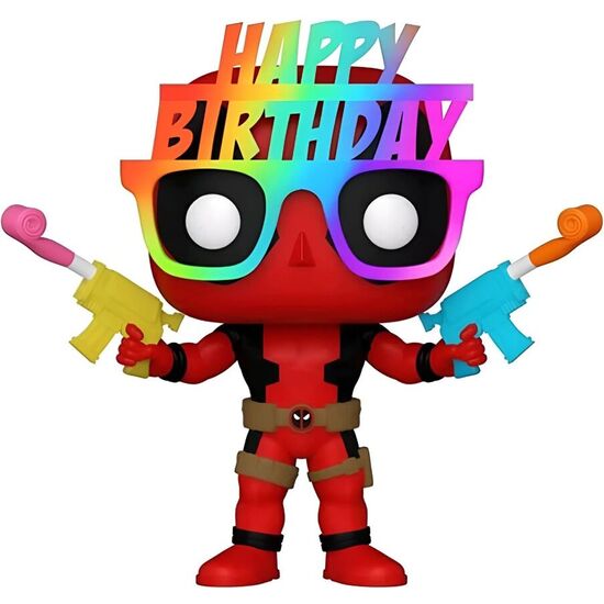 FIGURA POP MARVEL DEADPOOL 30TH BIRTHDAY HAT DEADPOOL EXCLUSIVE image 1