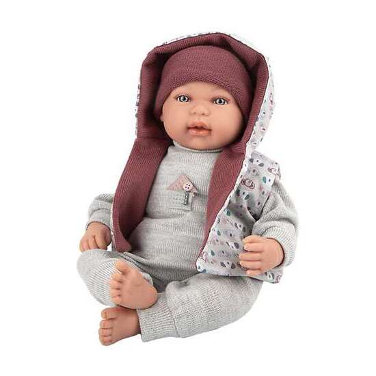 MUÑECA ELEGANCE 45 CM MIES GRANATE C/MECANISMO LLORO TRY ME image 0