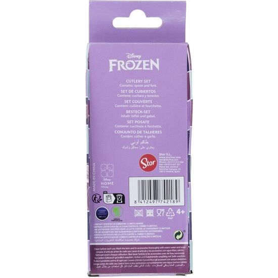 SET 2 CUBIERTOS METALICOS FROZEN DISNEY image 2