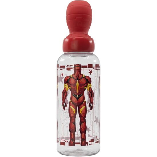 VASO FIGURA 3D IRON MAN MARVEL 560ML image 0