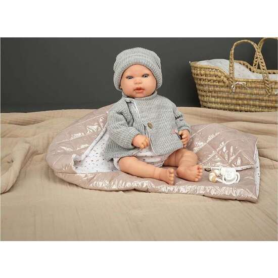 MUÑECA REBORN ARIAS 45 CM OLIVIA C/MANTA image 0