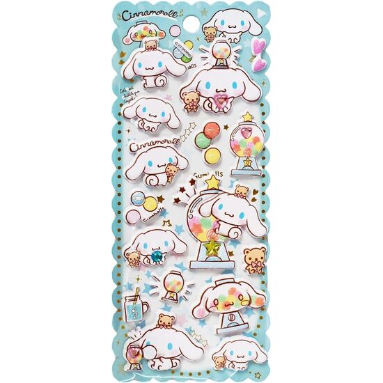 PEGATINAS RELIEVE CINAMOROLL HELLO KITTY SURTIDO image 0