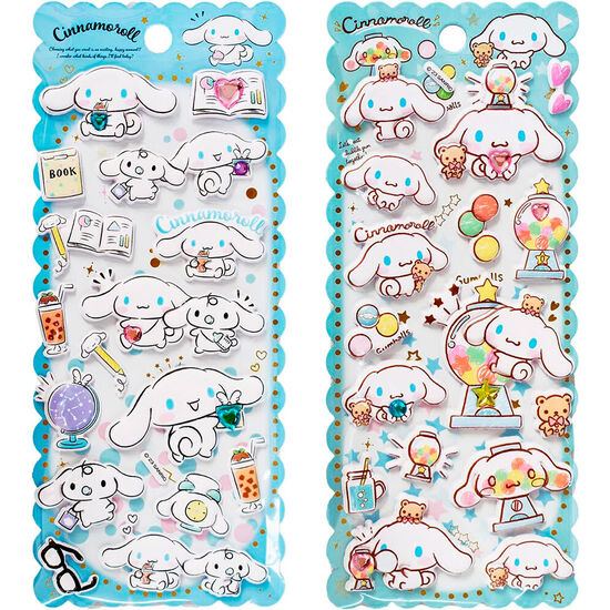PEGATINAS RELIEVE CINAMOROLL HELLO KITTY SURTIDO image 2