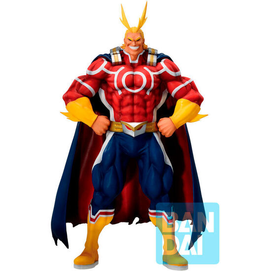 FIGURA ICHIBANSHO ALL MIGHT LONGING FRON TWO PEOPLE MY HERO ACADEMIA 22CM image 0
