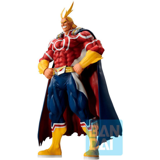 FIGURA ICHIBANSHO ALL MIGHT LONGING FRON TWO PEOPLE MY HERO ACADEMIA 22CM image 1