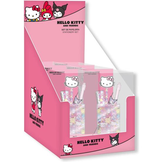 SET DE PAPELERÍA PORTALÁPICES HELLO KITTY image 1