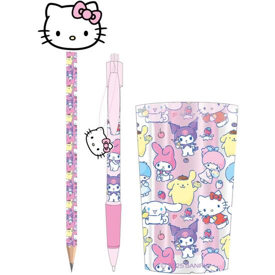 SET DE PAPELERÍA PORTALÁPICES HELLO KITTY image 2