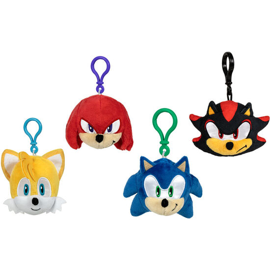 LLAVERO PELUCHE SONIC THE HEDGEHOG 10CM SURTIDO image 0