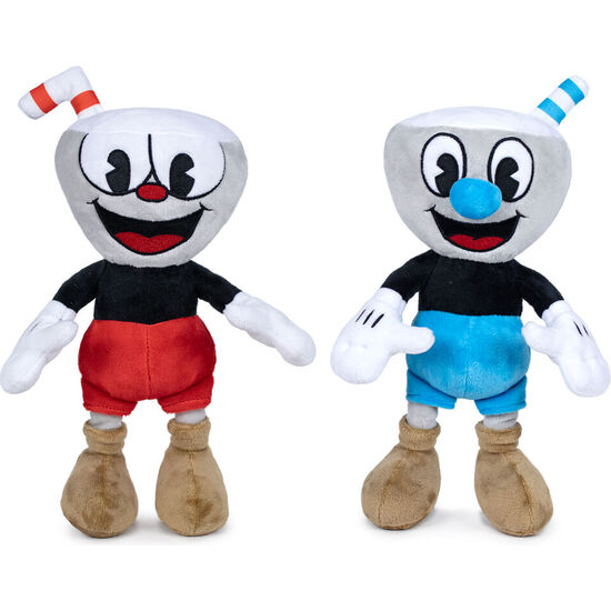 PELUCHE CUPHEAD MUGMAN SURTIDO 20CM image 0