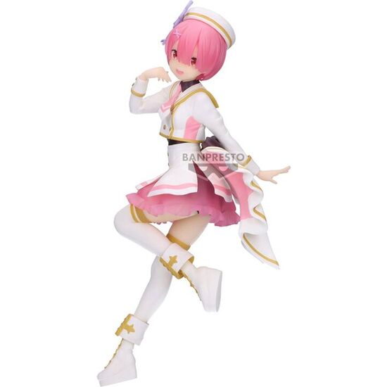 FIGURA RAM STAGE COSTUME  RE:ZERO STARTING LIFE IN ANOTHER WORLD 22CM image 0