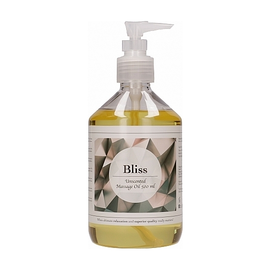 BLISS - UNSCENTED MASSAGE OIL - 500 ML image 0