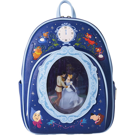 MOCHILA LENTICULAR 75TH ANNIVERSARY LA CENICIENTA DISNEY LOUNGEFLY 26CM image 0