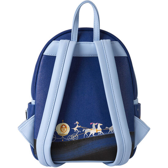MOCHILA LENTICULAR 75TH ANNIVERSARY LA CENICIENTA DISNEY LOUNGEFLY 26CM image 1