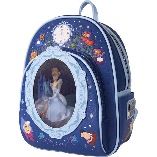 MOCHILA LENTICULAR 75TH ANNIVERSARY LA CENICIENTA DISNEY LOUNGEFLY 26CM image 2