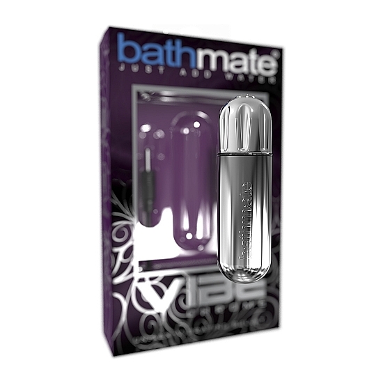 BATHMATE VIBE BULLET - CHROME image 1