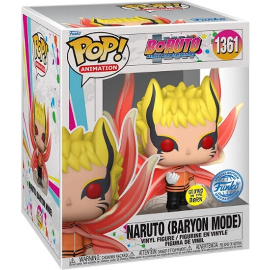 FIGURA POP SUPER BORUTO NARUTO EXCLUSIVE 15CM image 1