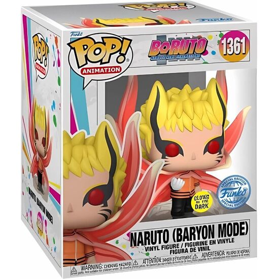 FIGURA POP SUPER BORUTO NARUTO EXCLUSIVE 15CM image 2